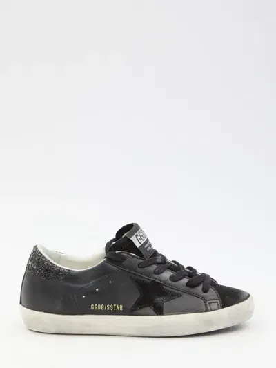 Golden Goose Super-star Sneakers In Black