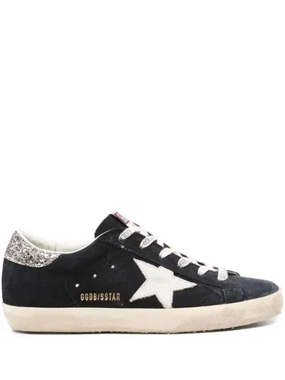 Golden Goose Super-star Sneakers In Blue