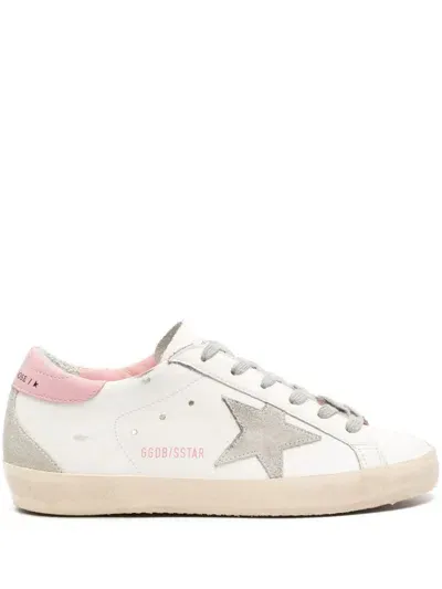 Golden Goose Super-star Sneakers In White