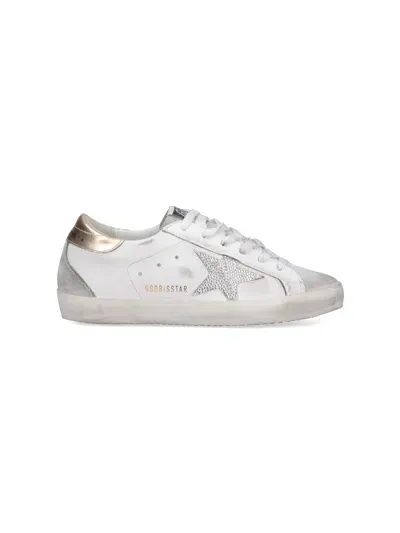 Golden Goose "super Star" Sneakers In White