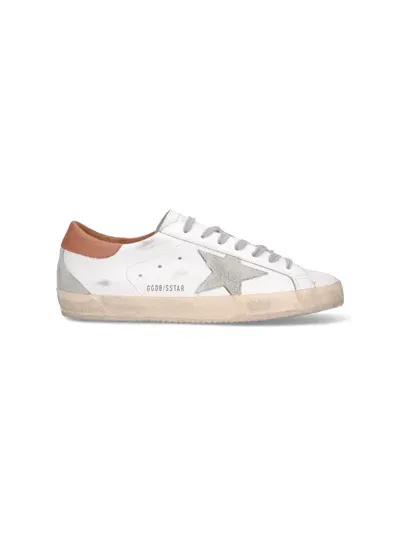 Golden Goose White Super-star Sneakers