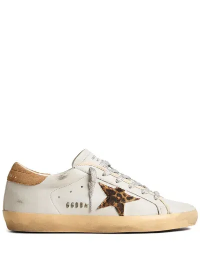 Golden Goose Super-star Sneakers In Grey