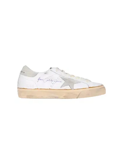 Golden Goose High Foxing Vce Sole Super Star Sne In White