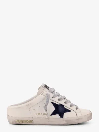 Golden Goose Superstar Sabot In White