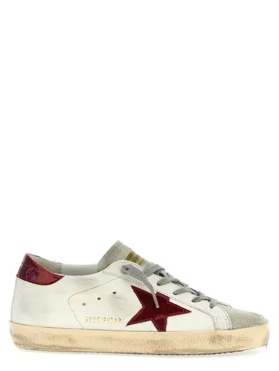 Golden Goose Superstar Sneakers In White