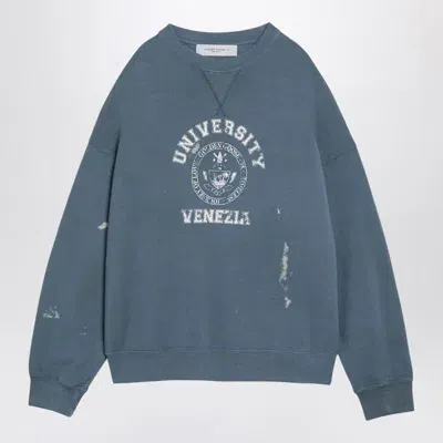 Golden Goose Sweaters In Blue