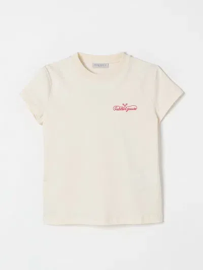 Golden Goose T-shirt  Kids Color Yellow Cream