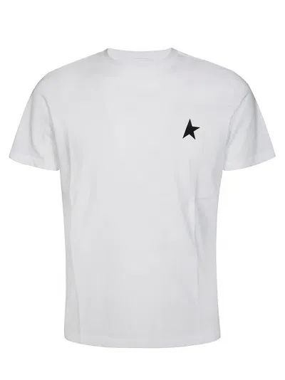 Golden Goose T-shirt Regular Small Star In White