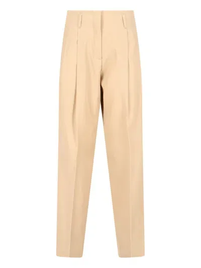 Golden Goose Tailored Trousers In Beige