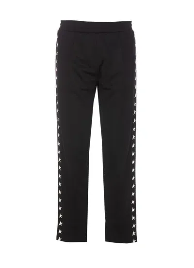 Golden Goose Trousers In Black