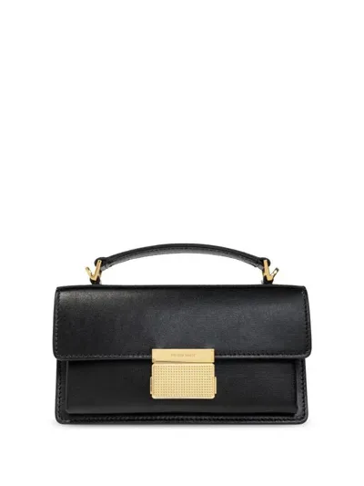 Golden Goose Venezia Small Leather Handbag In Black