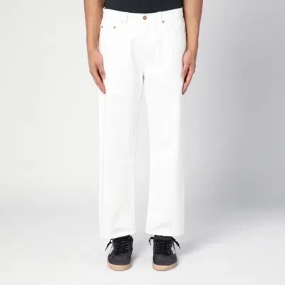 Golden Goose White Straight-leg Skate Jeans