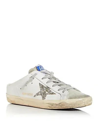 Golden Goose Women's Super-star Mule Sneakers In White Ice