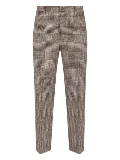 Golden Goose Wool Blend Pants In Brown