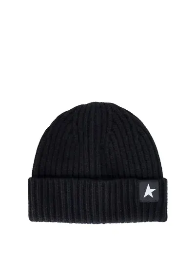 Golden Goose Wool Hat In Black