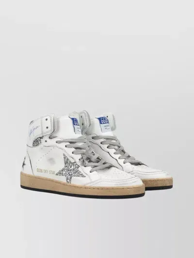 Golden Goose Women's Sky Star High Top Sneakers In Grey