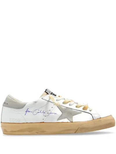 Golden Goose Sneakers In White/ice