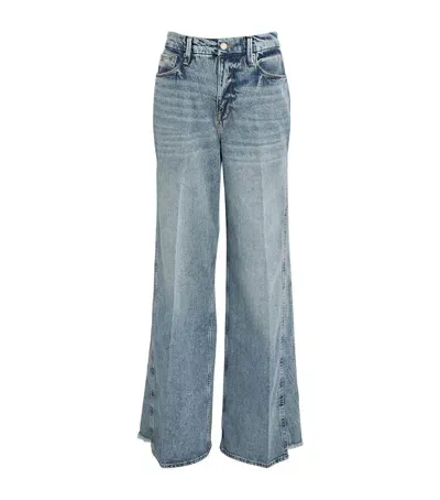 Good American Outseam Skater Jeans In Blue