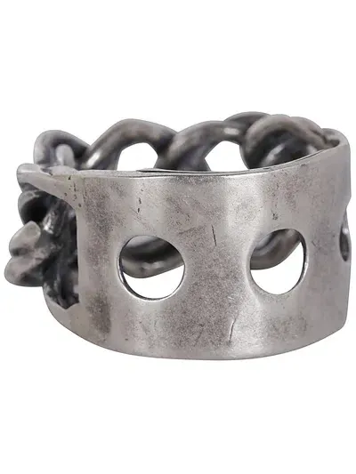 Goti Full Chain Ring Accessories In Grey