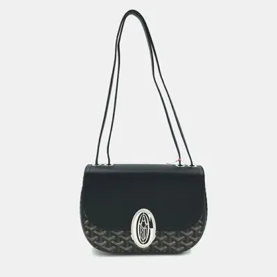 Pre-owned Goyard Black Leather 233 Bag