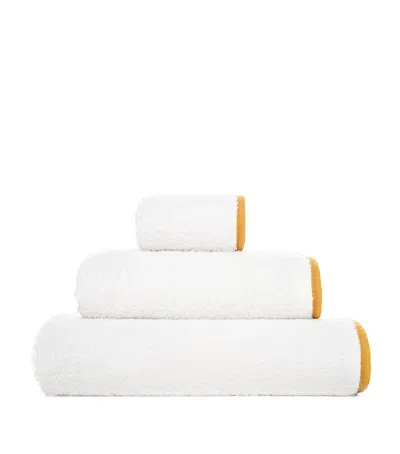 Graccioza Egyptian Cotton Portobello Bath Towel In White