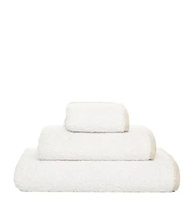 Graccioza Egyptian Cotton Portobello Bath Towel In White