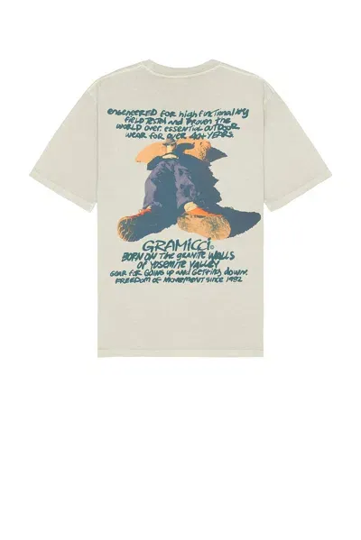 Gramicci Napping Climber Tee In Pigment Slate