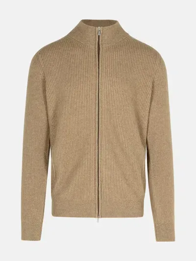 Gran Sasso Beige Cashmere Sweater