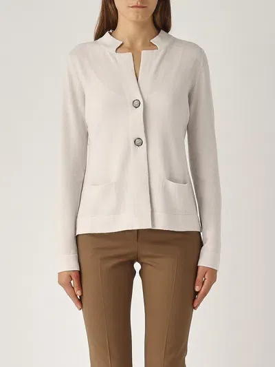 Gran Sasso Wool Cardigan In Mastice