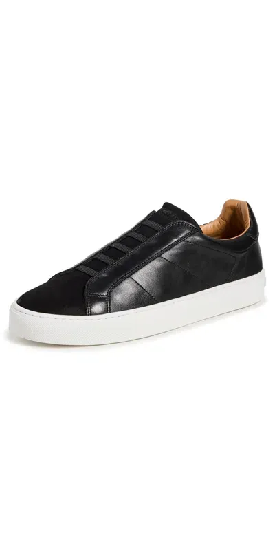 Greats Royale 2.0 Leather Slip-on Sneakers Black