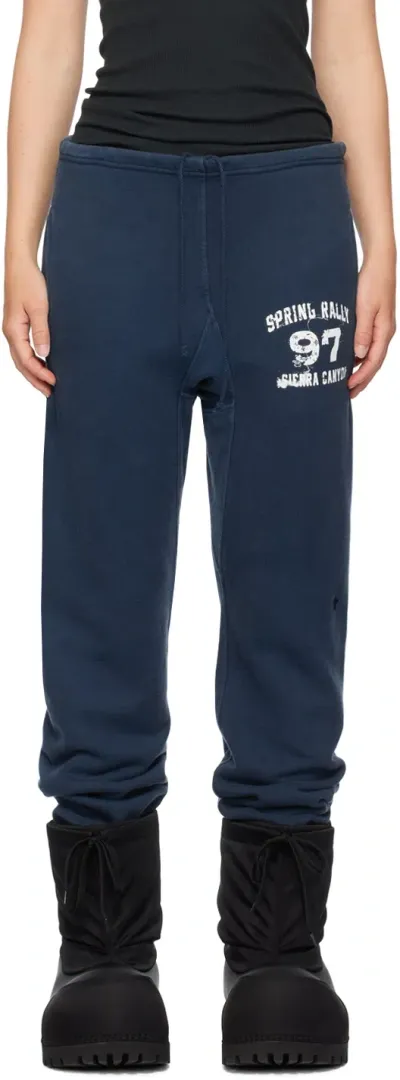 Greg Ross Ssense Exclusive Navy Sweatpants