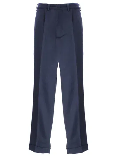 Grifoni Trousers In Blue