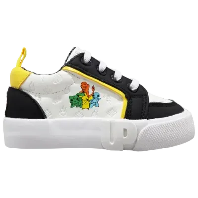 Ground Up Boys   Pokemon Lace Low Top In White/multi