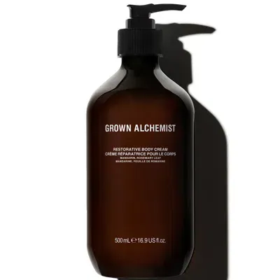 Grown Alchemist Restorative Body Cream 500ml In White