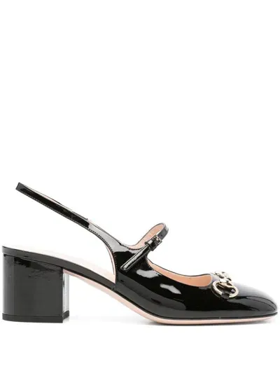 Gucci Damenpumps Mit Horsebit In Black