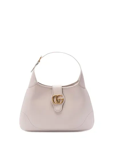 Gucci `aphrodite` Medium Shoulder Bag In Beige