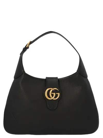 Gucci Aphrodite Midi Bag In Black