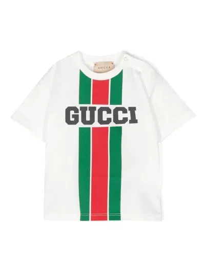 Gucci B Ss T-shirt In White