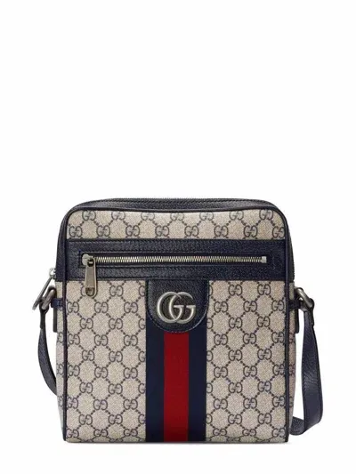 Gucci Bags.. In Beige Blu/blu/brb