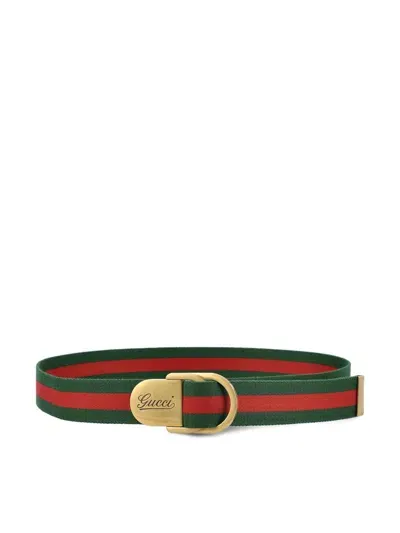 Gucci Belts In Vrv/cocoa