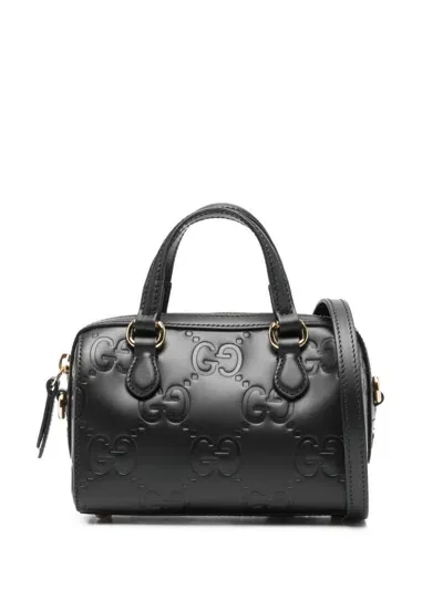 Gucci Gg Super Mini Bag In Black