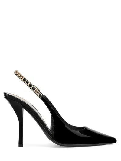 Gucci Signoria Slingback Pumps In Black