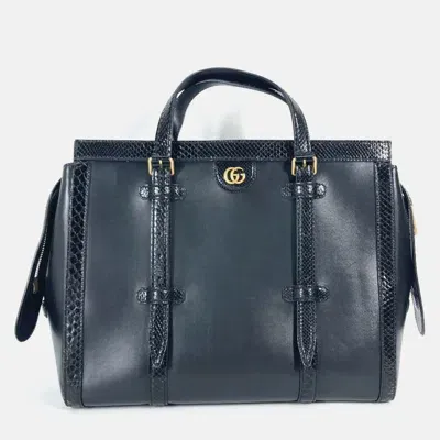 Pre-owned Gucci Black Tote Bag