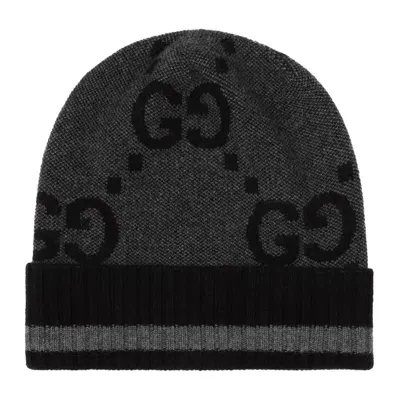 Gucci Cashmere Hat In Black