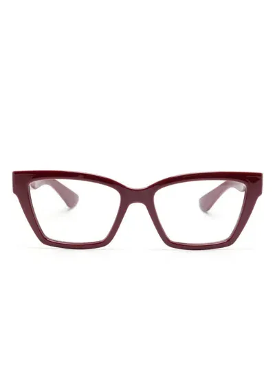 Gucci Cat-eye Glasses In Red