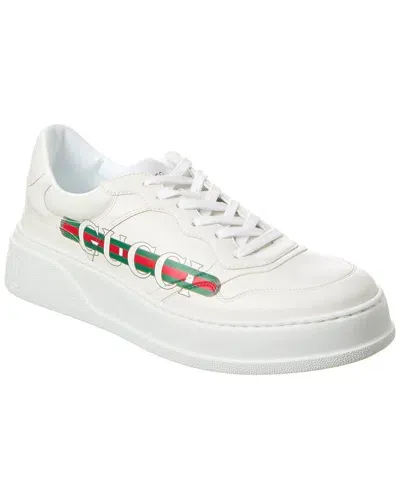 Gucci Logo Printed Low In White