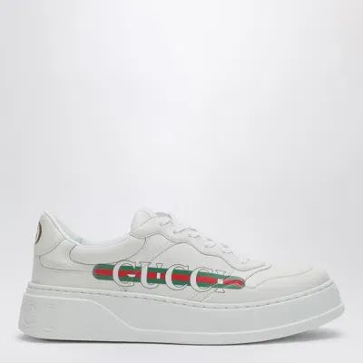 Gucci Chunky White Sneaker With  Web