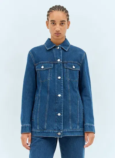 Gucci Classic Denim Jacket In Blue