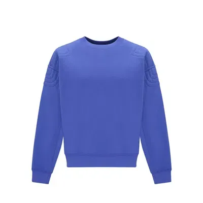 Gucci Cotton Sweatshirt In Blue