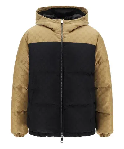 Gucci Down Jacket In Black